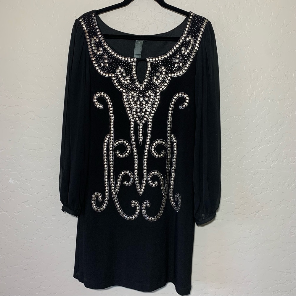 Silver Bedazzled Dress